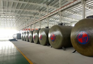 [Hot Item] Durable Double Wall FRP Jacketed Steel Fuel Storage Tank