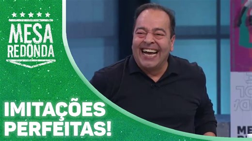 O humorista Beto Hora veio ao #MesaRedonda e apresentou todo o seu repertório de imitações: Vanderlei Luxemburgo, Milton Neves, Muricy Ramalho, Walter Casagrande, Dona Inês e mais! 😂 | Gazeta Esportiva