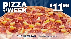 "Like" if pineapple belongs on pizza.  #Hawaiian #PizzaOfTheWeek | Cottage Inn Pizza | Facebook
