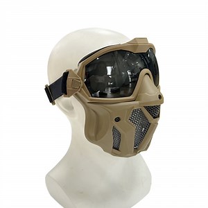 [Hot Item] Tactical Antifog Triangle Full Face Mask