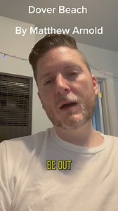 A reading of Dover Beach by Matthew Arnold #poem #poetry #poet #DoverBeach #MatthewArnold #VictorianPeriod | Andy Matteo | Facebook