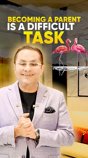 Do you know flamingos lose their beautiful pink colour gradually once they become parents... Yes, being good parents is not easy at all. It takes countless sacrifices no one knows about and love that not all can see... but trust me there is no love greater than the parents love for their children! So friends, reach out to your parents, give them a big tight hug and show them your gratitude. See how happily and warmly they will smile! It's precious.#fyp #parents #love #family #mom #viral #reels #