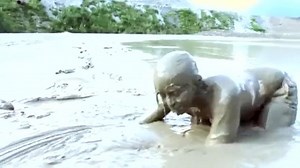 Mud Bunny Wallows, MASTURBATES in Real Creamy Mud