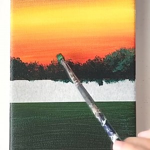 20K views · 223 reactions | Acrylic / How to paint Sunflower field in the Sunset sky | Painting | Facebook