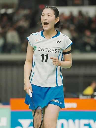 宮崎友花選手の全日本総合バドミントン選手権大会2025
