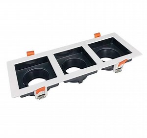 [Hot Item] LED Wall-Mounted Spotlight Ceiling Grille Square Downlight Bold Light Bean Gall Light Spotlights Ceiling Spots 967s-3