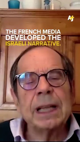 9.9K views · 204 reactions | Pro-Palestinian voices say they are being silenced by French media. We spoke to Alain Gresh about why he says French media has been peddling Israeli propaganda. | AJ+ | Facebook