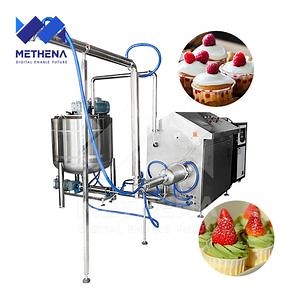 [Hot Item] Kuchen-Teig-Aerationsmaschine Sahne-Mixer Maschine Automatischer Marshmallow-Inflator Belüftet