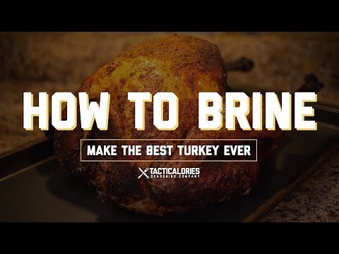 How to Brine a Turkey using Gobbler Hollow Brine Kit