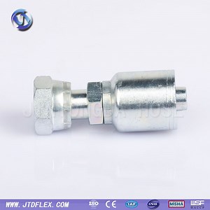 [Hot Item] OEM Quick Release Clamp One Piece Carbon Steel Hydraulic Hose Fittings