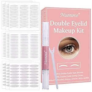 Double Eyelid Sticker, Double Eyelid Tape, Double Eyelid Cream, Cleaner Gel UV 100%-iges Konzentrat (Kit)