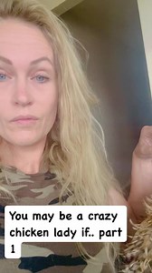 4.9K views · 58 reactions | Episode 1. You may be a crazy chicken lady if.. more to come 浪 #crazychickenlady #chickenmama #rooster #poliishchickens #chickens #funny #youmightbe #episode1 #chickenpadychallenge #epic #friday #backyardchickens #poultry #farmchick #chicks #crazy #fitchick #humor #homestead #workfromhome #happyplace #mentalhealth | Kara’s chicken coop | Facebook