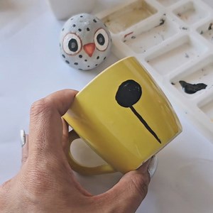 6.9K views · 145 reactions | Cute Cats Painting On Coffee Mug ☕️ #FacebookPage | Little Rocks | Facebook