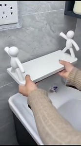 The kitchen toilet receive shelf Bathroom Shelves No-drill Corner Shelf Shower Towel Shampoo Storage Rack Kitchen Accessories 400/ | Bakers Smart | Facebook