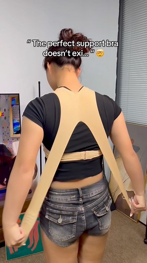 No more back or shoulder pain 😩🤯🍒#fyp #bra #supportivebra #lifting #posture #women #scoliosis | Truevla Her