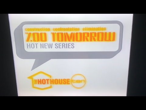 The Hot House Channel Ten Promo 2004 MEGA RARE