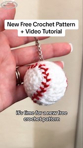 5.8K views · 57 reactions | NEW FREE CROCHET PATTERN: a Baseball...