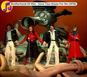 1.7M views · 31K reactions | Brotherhood Of Man - Save Your Kisses For Me (1976) | Arcade Days Co | Facebook