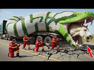 Heroic Rescue Team Saves the Ranch from a Giant Python! 🐍🐎