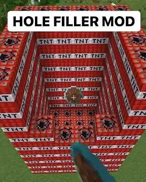 Minecraft But Hole Filler Mod