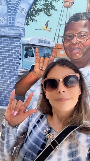 Sara Molano | In Morganton, NC, a breathtaking mural titled “Signs of the Times” has been unveiled on march 2025 — created by Deaf artist @nicocathcart... | Instagram