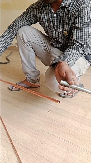 Ac copper pipe bending, how to bend copper pipe, tubing bender, pipe bender