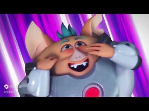 animated bat villain tickled