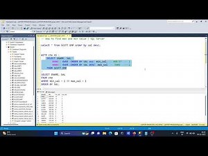 How to find max and min value | SQL Server