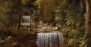 Duncanson painted Minneopa Falls