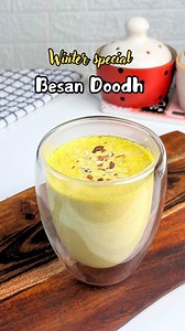 Immunity boosting drink to fight cough, cold, and winter chills. Save this reel, sharing recipe details here soon. ❤️ Follow @barkhascookbook for more❤️ | cough remedy, besan doodh, besan milk, sudka, milk recipes, milk shakes, hot chocolate, winter drinks, winter recipes, hime remedies | #winter #cold #cough #milk #drink #remedies #healthyfood #healthy | Barkha's Cookbook