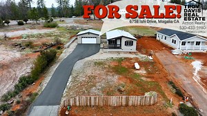 📣📣 FOR SALE!!!! – 6758 Ishi Drive in Magalia, CA! 📣📣 Price: $215,000 ● 2 Bedrooms ● 2 Bathrooms ● 2019 Built ● 960 SQFT home ● 0.22 Acre Lot ● Front yard ● Covered Front porch ● Air Conditioning ● Detached 2 Car Garage ● Paved Driveway ● Ceiling Fans ● Vaulted Ceilings ● Kitchen ● Lots of Cabinets with deep drawers ● Double Basin Sink ● Cook Stove ● Master Bedroom ● Walk-In Closet ● Master Bathroom ● Walk-In Shower ● Interior Laundry Room • And Lots More!!! Searching for a secluded residence
