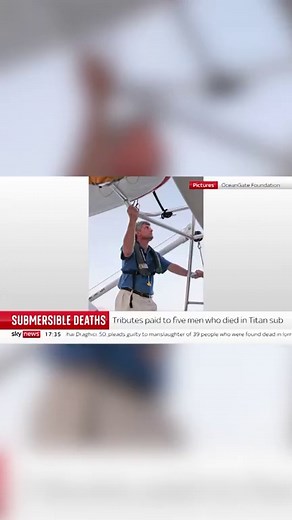 16K views · 65 reactions | Ocean scientist Greg Stone discusses OceanGate CEO Stockton Rush who was on the Titan sub when it went missing. #submersible #sub #oceangate #titan #titanic | Sky News | Facebook