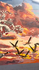 1.3K views | What are your hopes and dreams? Dreams Take Flight (part of the Downtown State College Public Art Walk) on the 100 block of West Calder Way, is just one of the many murals around town that liven up our surroundings downtown! Two hundred individuals participated in the design process of the mural and created the theme, which focuses on the community’s hopes and dreams for State College. | Downtown State College | Facebook