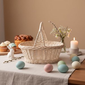 Panier de Pâques en saule blanc (Pascha) - Panier pique-nique, fruits ou cadeau - Etsy France