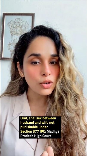 “Marital Sex = Not a Crime? | Section 377 Quashed ⚖️” #maritalrape #indianlaw #mphighcourt