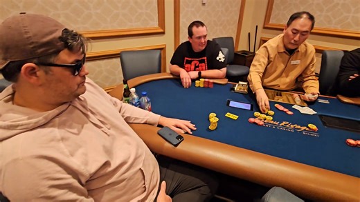 4.3K views · 45 reactions | Jason Gooch of Vidor, TX, doubled up on a short-stack reraise all-in at level 30 of the Beau Rivage Heater Main Event. | Gulf Coast Poker.NET | Facebook