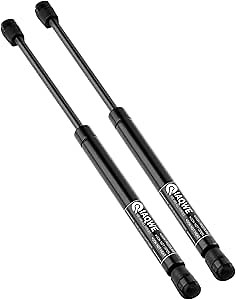 C16-23994 16Inch 55Lbs 245N Gas Struts for Leer A.R.E Snugtop Truck Cap Replacement Shocks for Pickup Canopy Topper Camper Shell Back Rear Side Window, 16" Gas Lift Springs, 2 PCS by IAQWE