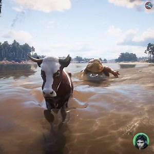 3.6K views · 131 reactions | Amazing Giant Crocodile attacks the Indian Cow in Rdr2 | Chotobhai | Facebook