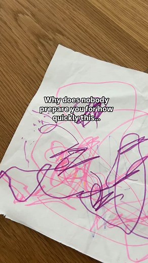 122K views · 30K reactions | Take the photo, keep the drawing, save the scribble. It changes so fast ❤️ | Small Steps Toddlers | Facebook