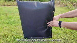 Outdoor Backflow Preventer Cover- 24''W x 24''H, Winter Freeze & Weatherproof Protection for Irrigation Pipes & Sprinkler Valves- Black