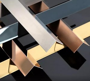 [Hot Item] SS304 201 프로필 분할 장식 프로필 스테인리스 스틸 엣지 트림