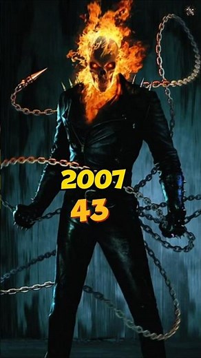 GHOST RIDER 2007-2025 CAST EVOLUTION