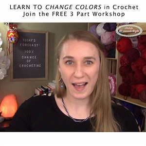 14K views · 45 reactions | Changing colors while crocheting is much easier than you might think. Even weaving in ends! 樂 I CAN HELP YOU! Learn all the tips and tricks about which colors to pick, how to change colors and weave in less ends! 殺 Sign up for my FREE WORKSHOP now! https://www.nickishomemadecrafts.com/change-colors-crochet-workshop/ | Crochet Patterns & Tutorials by Nicki's Homemade Crafts | Facebook