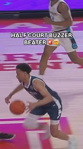 Myreon Jones with the half-court shot 🔥 | College Hoops on FOX