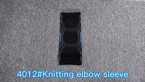 4012#Nylon Compression Tennis Arm Elbow Brace Colorful Breathable Anti-slip Material Flexible Arm Elbow Sleeve