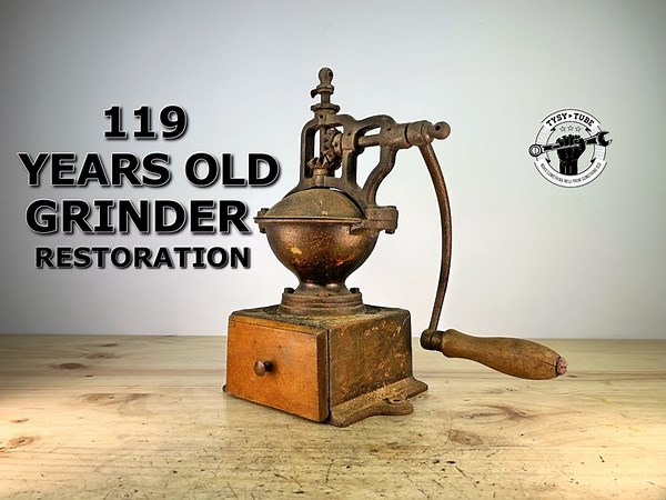 803K views · 777 reactions | in this video i show you how i restored this vintage rusty coffee grinder | Tysy TUBE | Facebook