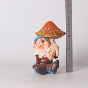 [Hot Item] Resin Gnome Dwarf Figure Mushroom Home Window Decoration