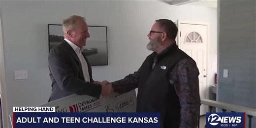 Helping Hand: Adult and Teen Challenge of Kansas recognized for efforts to improve lives, community