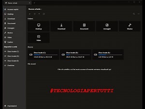 Files UWP un esplora file moderno