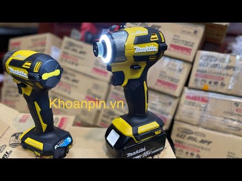 Máy vặn vít makita TD173DZFY Japan 🇯🇵 màu vàng #makita #makita173 #TD173 lh 0962232180